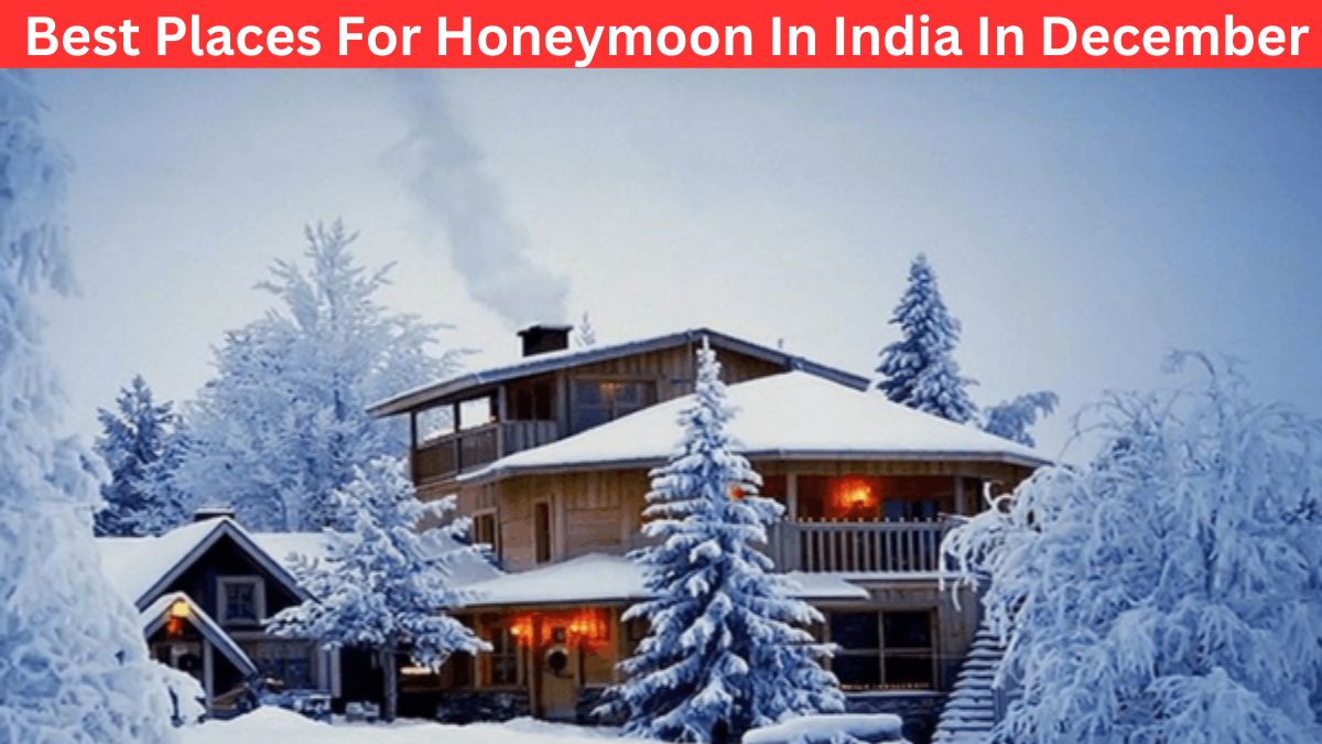 Best Places For Honeymoon In India In December