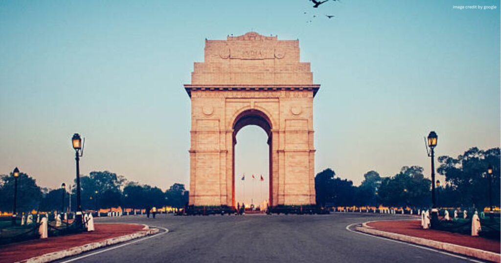 India Gate and Rajpath